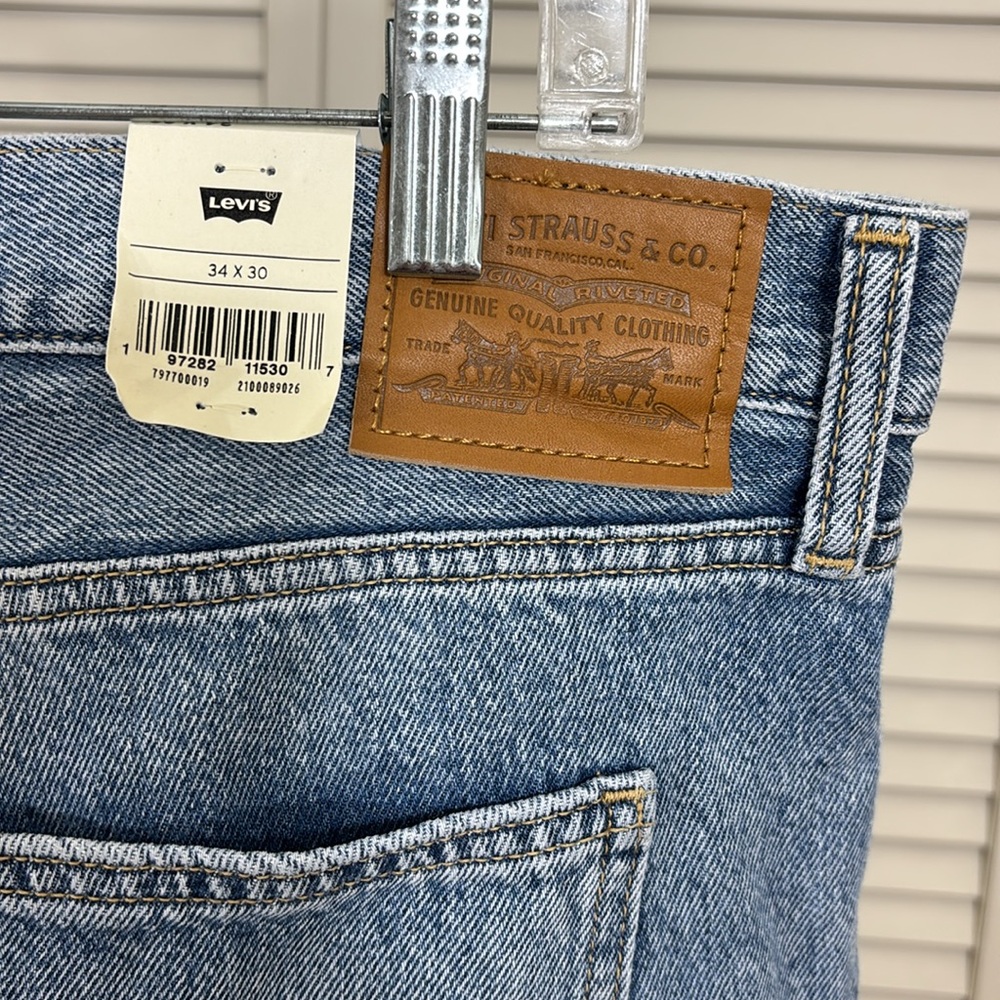 NWT Levi's Dad Premium Straight Leg Jeans Size 34 - Picture 13 of 16